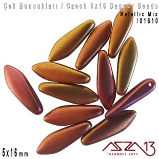 Dagger Boncuk - 5x16 mm - *01610 / 12 Adet