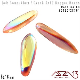 Dagger Boncuk - 5x16 mm - 70120*28701 / 12 Adet