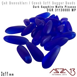 Dagger Boncuk - 3x11 mm - DGR*31130080MP / 24 Adet