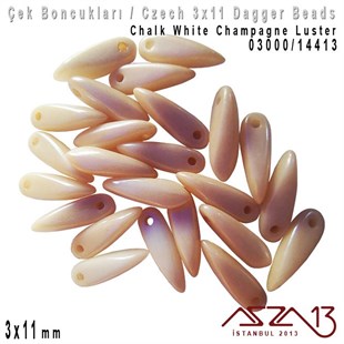 Dagger Boncuk - 3x11 mm - 03000*14413 / 24 Adet