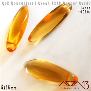 Dagger Boncuk - 5x16 mm - 10060* / 12 Adet