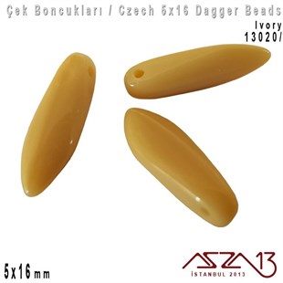 Dagger Boncuk - 5x16 mm - 13020* / 12 Adet