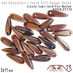 Dagger Boncuk - 3x11 mm - 00030*27170 / 24 Adet