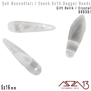 Dagger Boncuk - 5x16 mm - 00030* / 12 Adet