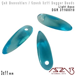 Dagger Boncuk - 3x11 mm - DGR*31160010 / 24 Adet