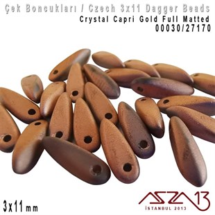 Dagger Boncuk - 3x11 mm - 00030*27170 / 24 Adet