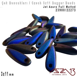 Dagger Boncuk - 3x11 mm - 23980*22273 / 24 Adet