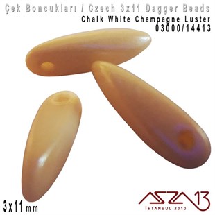 Dagger Boncuk - 3x11 mm - 03000*14413 / 24 Adet
