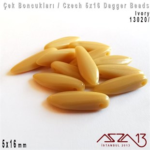 Dagger Boncuk - 5x16 mm - 13020* / 12 Adet