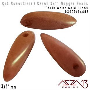 Dagger Boncuk - 3x11 mm - 03000*14497 / 24 Adet