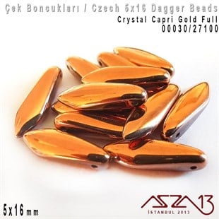 Dagger Boncuk - 5x16 mm - 00030*27100 / 12 Adet