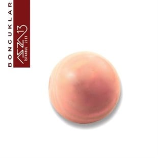 Janjanlı Pembe, Akrilik, 20 mm Yuvarlak Boncuk / Paket İçeriği 1 Adet