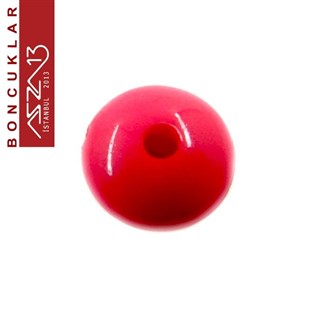 Karışık Renkli 10 mm Disk Boncuk / Paket İçeriği 60 Adet