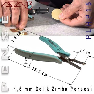 1,5 mm Delik Zımba Pensesi