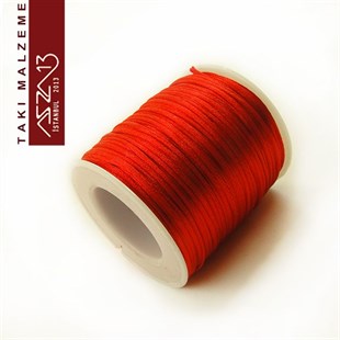 Kırmızı 1,00 mm Floş İp / Paket İçeriği 50 m
