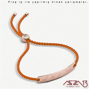 Neon Turuncu 2,00 mm Floş İp - 100 m / 1 Masura