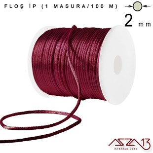 Bordo 2,00 mm Floş İp - 100 m / 1 Masura