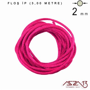 Fuşya - 2,00 mm - Floş İp / 3 Metre