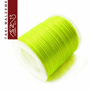 Neon Sarı 1,00 mm Floş İp / Paket İçeriği 50 m