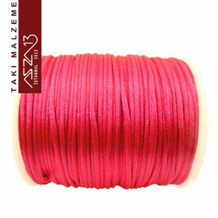 Koyu Pembe 1,00 mm Floş İp / Paket İçeriği 50 m