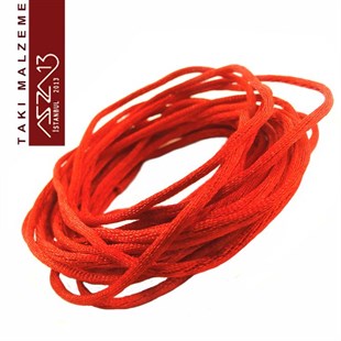 Kırmızı 1,00 mm Floş İp / Paket İçeriği 3 m
