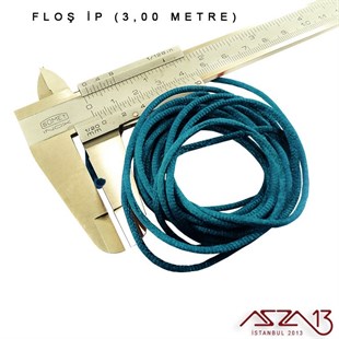 Göl Mavi - 2,00 mm - Floş İp / 3 Metre