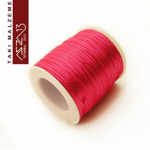 Koyu Pembe 1,00 mm Floş İp / Paket İçeriği 50 m