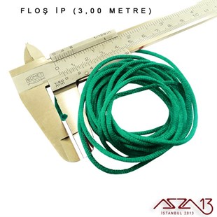 Camgöbeği Yeşil - 2,00 mm - Floş İp / 3 Metre