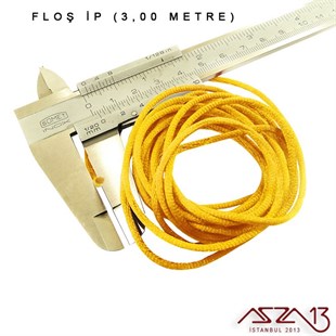 Buğday Sarı - 2,00 mm - Floş İp / 3 Metre