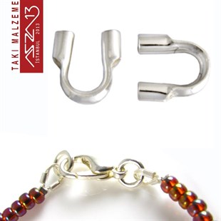 Mikronize Gümüş Kaplama, 5,0x5,5 mm (0.45) Gardiyan / Paket İçeriği 10 Adet