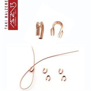 Mikronize Rose Altın Kaplama, 4,5x5,0 mm (0.31) Gardiyan / Paket İçeriği 10 Adet