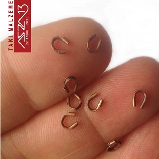 Antik Bakır Kaplama, 4x4,5 mm (0.21) Gardiyan / Paket İçeriği 10 Adet