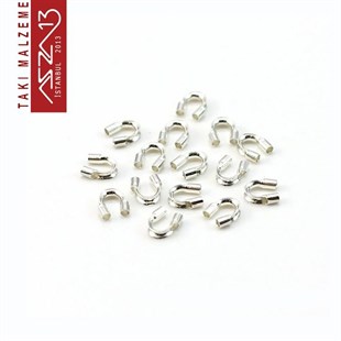 Mikronize Gümüş Kaplama, 4,0x4,5 mm (0.21) Gardiyan / Paket İçeriği 10 Adet