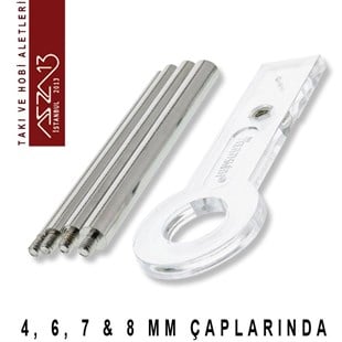 Halka Yapma Mandrel Seti 4, 6, 7 ve 8 mm