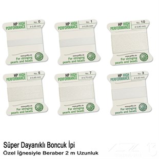 İp - Super Dayanıklı, Kendinden İğneli - 0,45 mm - N2 - 2 Metre 