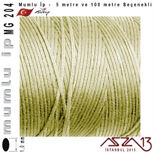 MG 204, Megafil Extra Mumlu İp - 1,0 mm Kalınlıkta / 5 veya 100 metre