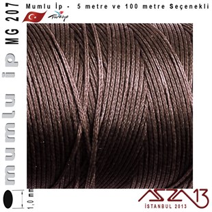 MG 207, Megafil Extra Mumlu İp - 1,0 mm Kalınlıkta / 5 veya 100 metre