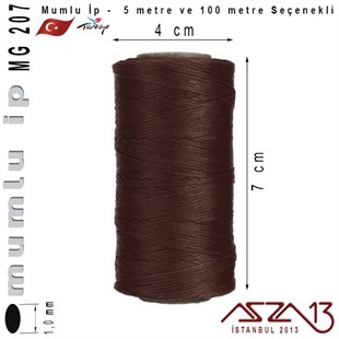 MG 207, Megafil Extra Mumlu İp - 1,0 mm Kalınlıkta / 5 veya 100 metre