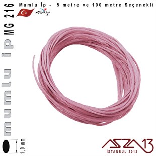 MG 216, Megafil Extra Mumlu İp - 1,0 mm Kalınlıkta / 5 veya 100 metre