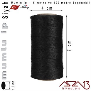 MG Black, Megafil Extra Mumlu İp - 1,0 mm Kalınlıkta / 5 veya 100 metre