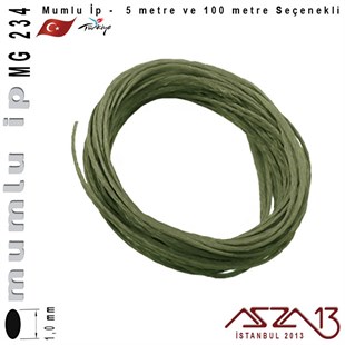 MG 234, Megafil Extra Mumlu İp - 1,0 mm Kalınlıkta / 5 veya 100 metre