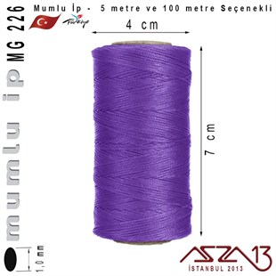 MG 226, Megafil Extra Mumlu İp - 1,0 mm Kalınlıkta / 5 veya 100 metre