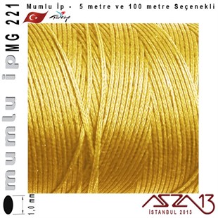 MG 221, Megafil Extra Mumlu İp - 1,0 mm Kalınlıkta / 5 veya 100 metre