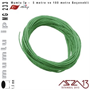 MG 233, Megafil Extra Mumlu İp - 1,0 mm Kalınlıkta / 5 veya 100 metre