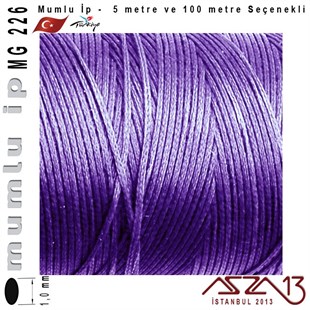 MG 226, Megafil Extra Mumlu İp - 1,0 mm Kalınlıkta / 5 veya 100 metre