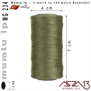 MG 234, Megafil Extra Mumlu İp - 1,0 mm Kalınlıkta / 5 veya 100 metre
