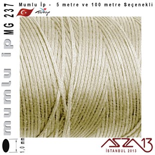 MG 237, Megafil Extra Mumlu İp - 1,0 mm Kalınlıkta / 5 veya 100 metre