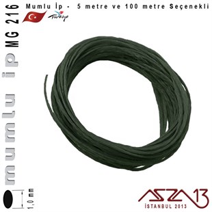 MG 247, Megafil Extra Mumlu İp - 1,0 mm Kalınlıkta / 5 veya 100 metre