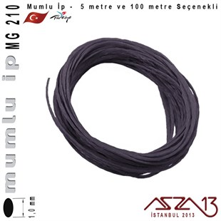 MG 210, Megafil Extra Mumlu İp - 1,0 mm Kalınlıkta / 5 veya 100 metre