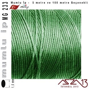 MG 233, Megafil Extra Mumlu İp - 1,0 mm Kalınlıkta / 5 veya 100 metre